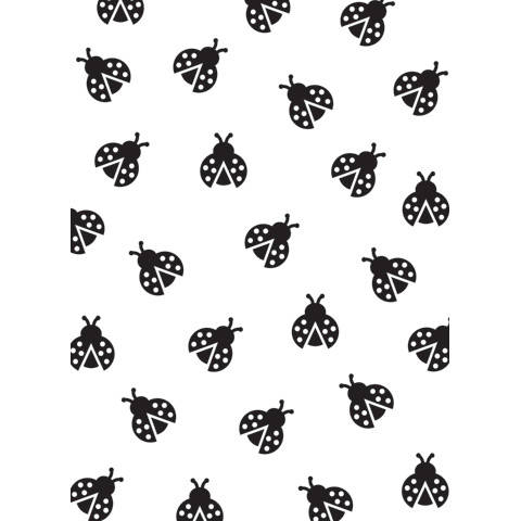 LADYBUGS - LADY BUGs  EMBOSSiNG FoLDER -  New !!  by Darice  A2  - -Card Making