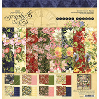 FLORAL SHOPPE by GRAPHIC 45- 12x12 Package BEAUTIFUL !! Retired Collection !  Limit 1 per person