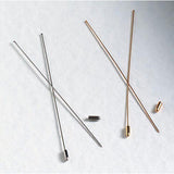 HAT PINs - GOLD-TONEd  STICK PINs 6 Long - 12 Pack for Hats, Scarves, Cards & Floral Arrangements and Beading and PApercrafts