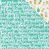 ILLUSTRATED FAITH - FRUITs of the SPIRIT - CHRISTiAN Cardstock - 12x12 Collection Plus Free WASHi Tape !