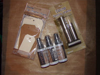 TIM HOLTZ SPLATTER BRUSHeS - Collage and Distress with Tim Holtz !     New and In Stock Now !!