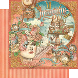 IMAGINE - JOURNALING CARDS / EPHEMERA   by  Graphic 45 - RARE !!  Last One !!