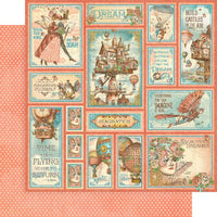 IMAGINE - JOURNALING CARDS / EPHEMERA   by  Graphic 45 - RARE !!  Last One !!