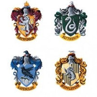 HARRY POTTER HOUSE CRESTs - Pack of 18 STICKERs - by Paper House-  Collector's Edition Set  - Journals and Cards !