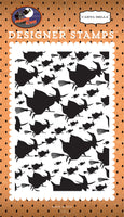 WITCHEs NIGHT OUT STAMPs - HALLOWEEN Haunted House  by Carta Bella - So cute & Spooky fun !  -   New and In Stock Now !!