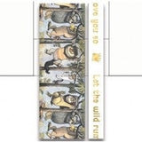 WHERE the WILD THINGs ARE ~ BOOKMARKER - "King of All The Wild Things" with Tassel and Gold Lettering