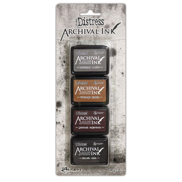Sale ! TIM HOLTZ ARCHIVAL INKs MINIs  - Set #1   !  New !!   Tim Holtz Creativation SPECiAL !!  Limited Quantity !