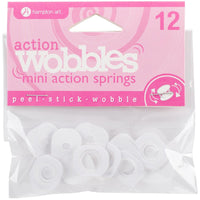 ACTION WOBBLE SPRINGSs 1 DoZen (12 ea) - Make your cards and paper projects Move and Shake !!