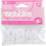 ACTION WOBBLE MINI- SPRINGSs 1 DoZen (12 ea) - Make your cards and paper projects Move and Shake !!