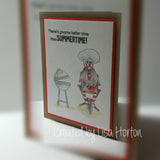SUMMERTIME GNOMEs STAMPs Set  by Lisa Horton  for Creative Expressions - Hard to find !