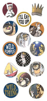 WHERE the WILD THINGs ARE ~ BOOKMARKER - "King of All The Wild Things" with Tassel and Gold Lettering