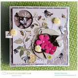 TELL the BEES 6x6 by  CRAFT CONSORTiUM - Cardstock 40 sheets 6x6 Size !!  Imported ! - All New !!