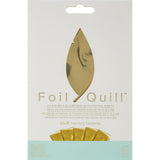 GOLD FINCH FOIL Set for QUiLL PENs -  SHEETs  4x6" to  Use in Electronic Cricut Machines or other brands
