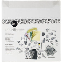 ANNA GRiFFIN MINC - FLORAL  DESiGNS Pack  - Hot Foil for LAMINATORs and Card Makers Tool - Brand New -
