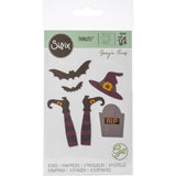 SPOOKY WITCH HALLOWEEN THINLITs DIEs Set -  Make Cards and Gifts - SiZZIX for GEORGiA EVANs -