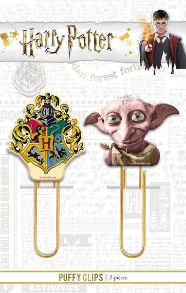 HARRY POTTER PUFFY CLIPs  -  by Paper House-  Collector's Edition Set  - Limited Edition !! New !!