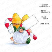 GNOMES with CANDY CANE plus SENTIMENTs !!   -   by STAMPiNG BeLLA - New !!  EB880