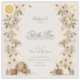 TELL the BEES 6x6 by  CRAFT CONSORTiUM - Cardstock 40 sheets 6x6 Size !!  Imported ! - All New !!