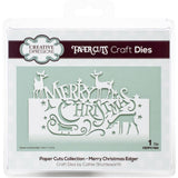 MERRY CHRISTMAS  EDGER CUTTiNG  DIEs by Creative Expressions  -  CHRISTMaS Cards and Gifts