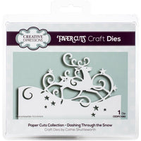 DASHING THRU the SNOW CUTTiNG  DIEs by Creative Expressions  -  CHRISTMaS Cards and Gifts