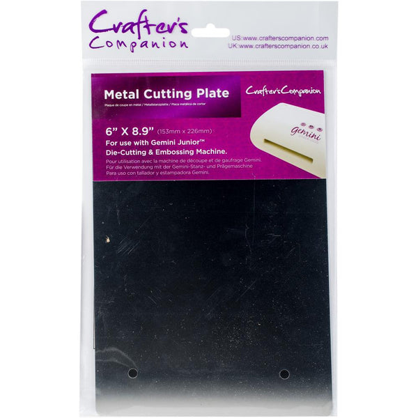 GEMINi JUNIOR METAL Shim/ Cutting Plate  by Crafters Companion -  New !!   6x9" size