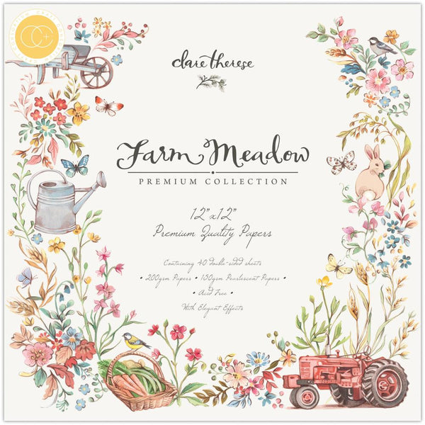 FARM MEADOW by CRaFT CONSORIUM -   6x6 Farm and Garden Collection   Imported ! - All New !!