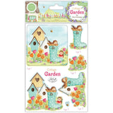 CRAFT CONSoRTIUM ~ COTTAGE GARDEN  12x12 Garden Collection   Imported ! - All New !!