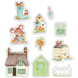CRAFT CONSoRTIUM ~ COTTAGE GARDEN  LASeR Cut Wood SHAPEs  -   Imported ! - All New !!