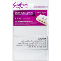 GEMINi  JUNIOR CLEAR CUTTiNG PLATEs- 1 per pkg. -  by CraftWell and Crafters Companion -