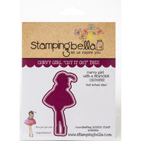 CURVY GIRL with A NEWBORN Baby - Set  by STAMPiNG BeLLA - Stamps and Dies Set !  EB769 - New Baby ~ Maternity