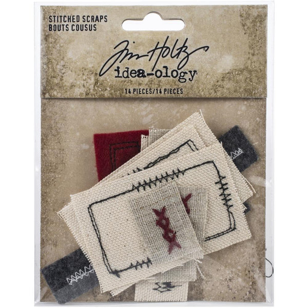 TIM HOLTZ STITCHED SCRAPs - New for 2020 !  TH94035  -