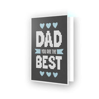 DIAMOND DOTZ - DAD Youre The Best - Fathers Day or Dads Birthday Card -   All New !!