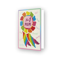 DIAMOND DOTZ - MOM's  Birthday Card -or Mother's Day --     All New !!