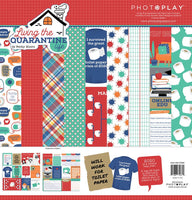 QUARANTINE LIFE BuNDLE !!  EPHEMERA Pack and the 12x12 Cardstock Collection -   New !!  Limited Supply !!