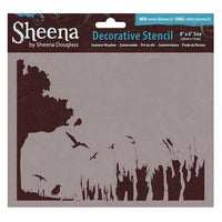 STENCILs ,  STATUE of LIBERTY, BEACH HUTs ,  Trees, Nature, and More ! - 8"x 6" - by SHeena Douglas - Rare !!  Choose below