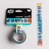 ILLUSTRATED FAITH - All People of All Nations Be Blessed -  WASHI TAPEs by DAYSPRINGs Bella Blvd  - RETIReD Item !!   Very Rare !!