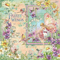 FAIRIE WINGS by GRAPHIC 45 -8X8 PAPERs  Pack - 24 PAGEs  -    Now Shipping !!