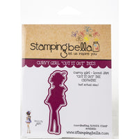 CURVY GIRL LOVEs JAM - Set  by STAMPiNG BeLLA - Stamps and Dies Set !  EB766 and CIO766