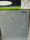 GRADUAL  DOTS  -  DARiCE  EMBOSsING FoLDeR - A2  - BACKGROUND - Fun for Card Makers !  Retired !