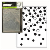 GRADUAL  DOTS  -  DARiCE  EMBOSsING FoLDeR - A2  - BACKGROUND - Fun for Card Makers !  Retired !