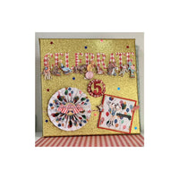 CIRCUS STAMPs SET  by CRAFT CONSoRTIUM ~    Imported ! -  All New !! Colorful !! Fun !! Big Top - Greatest Show on Earth !