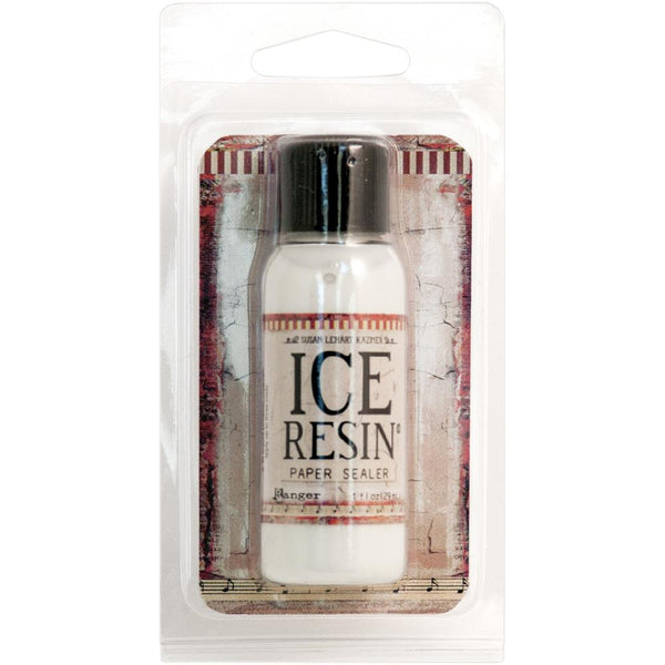 ICE RESIN PAPER SEALeR - 1 Ounce Bottle - Ranger - JEWeLRY MAKeR !!  New !!