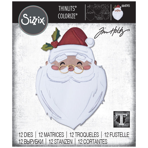 SANTA'S WISH COLORIZE Die Set  by Tim Holtz   from SIZZiX  # TH664745    - New !! CHRiSTMAS !!