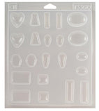 RESIN CASTING MOLD by Amazing Clear Cast  - Use for creating Your Own Jewelry !  11 SHAPEs on One Tray !!
