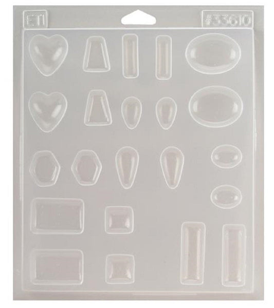 RESIN CASTING MOLD by Amazing Clear Cast  - Use for creating Your Own Jewelry !  11 SHAPEs on One Tray !!
