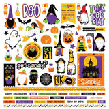 GNOME for HALLOWEEN  !! BUNDLE !!  GNOMEs - by Photoplay Papers - 12x12 Cardstock & Ephemera BuNDLE !! - New !!