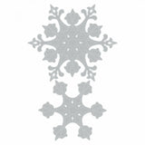 SNOWFLAKE 2020 by TIM HOLTZ - SNOWFLAKEs  - Detailed Die  CHRISTMaS - New !! Large Single Snowflake