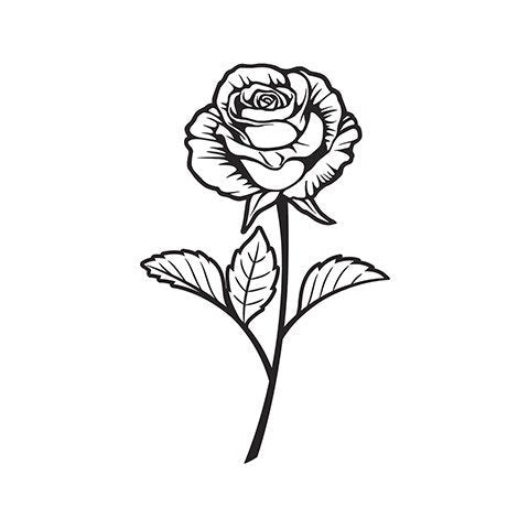 SINGLE ROSE -  EMBOSsING FoLDeR - A2 - Darice     Very Beautiful for Card Making !!  2020 New !!