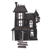 HAUNTED HOUSE by Tim HOLTZ THINLITs DIEs  from SIZZiX  # TH664735   - New !!
