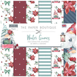 WINTER GNOMES by Paper Boutique - CHRISTMAS GNOMEs - 8X8 PAPeR Pad -36 SHEETs - NeW !!   PB1398